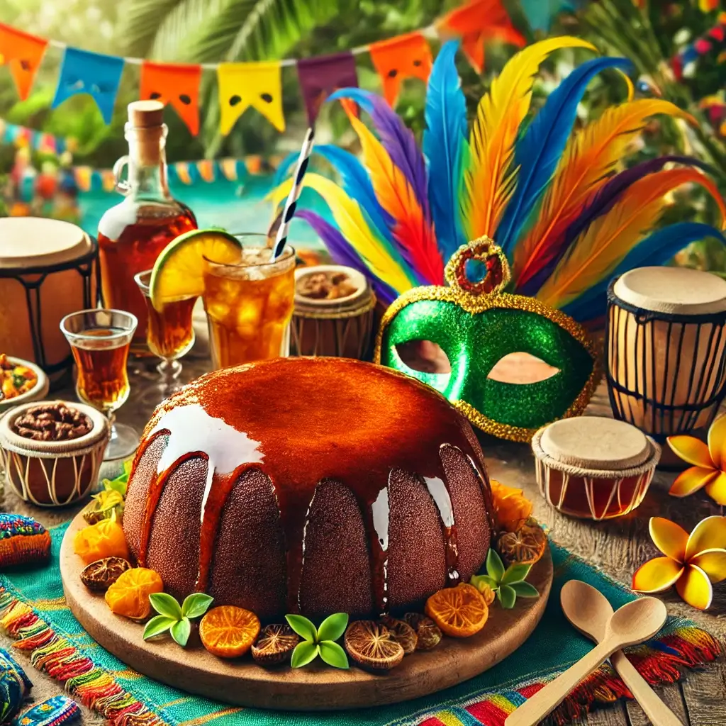 caribbean festival rum cake