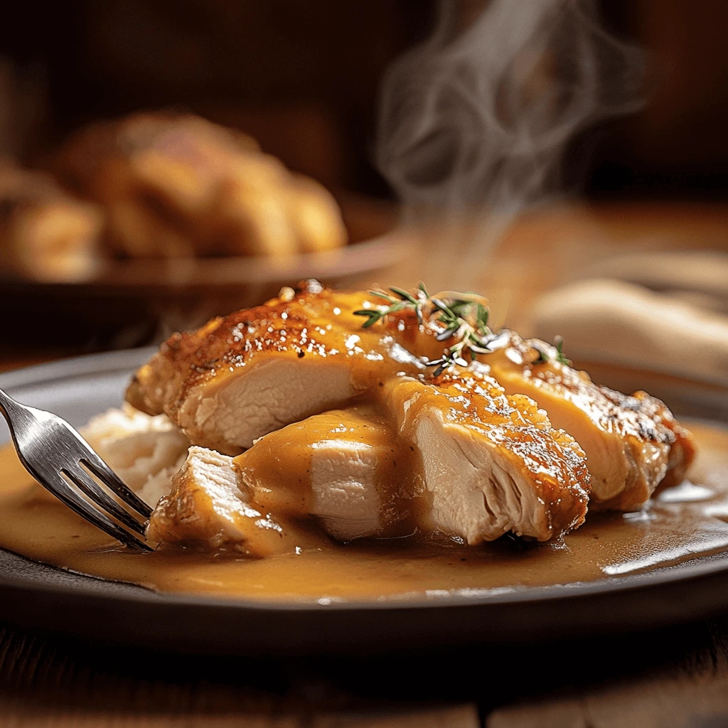 Chicken and gravy