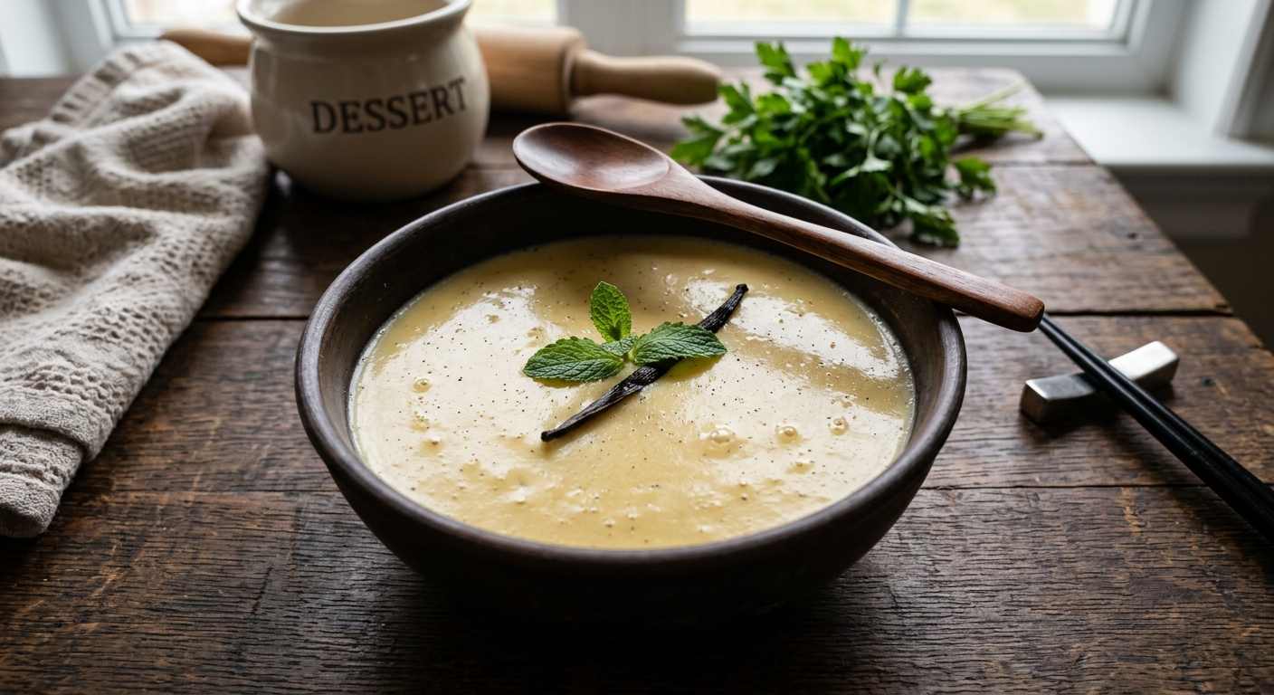 how to make custard recipe