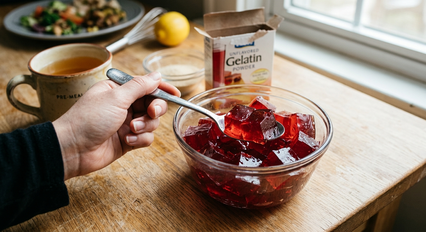 A step by step guide on what is the jello weight loss recipe with sugar free jello cubes and drink